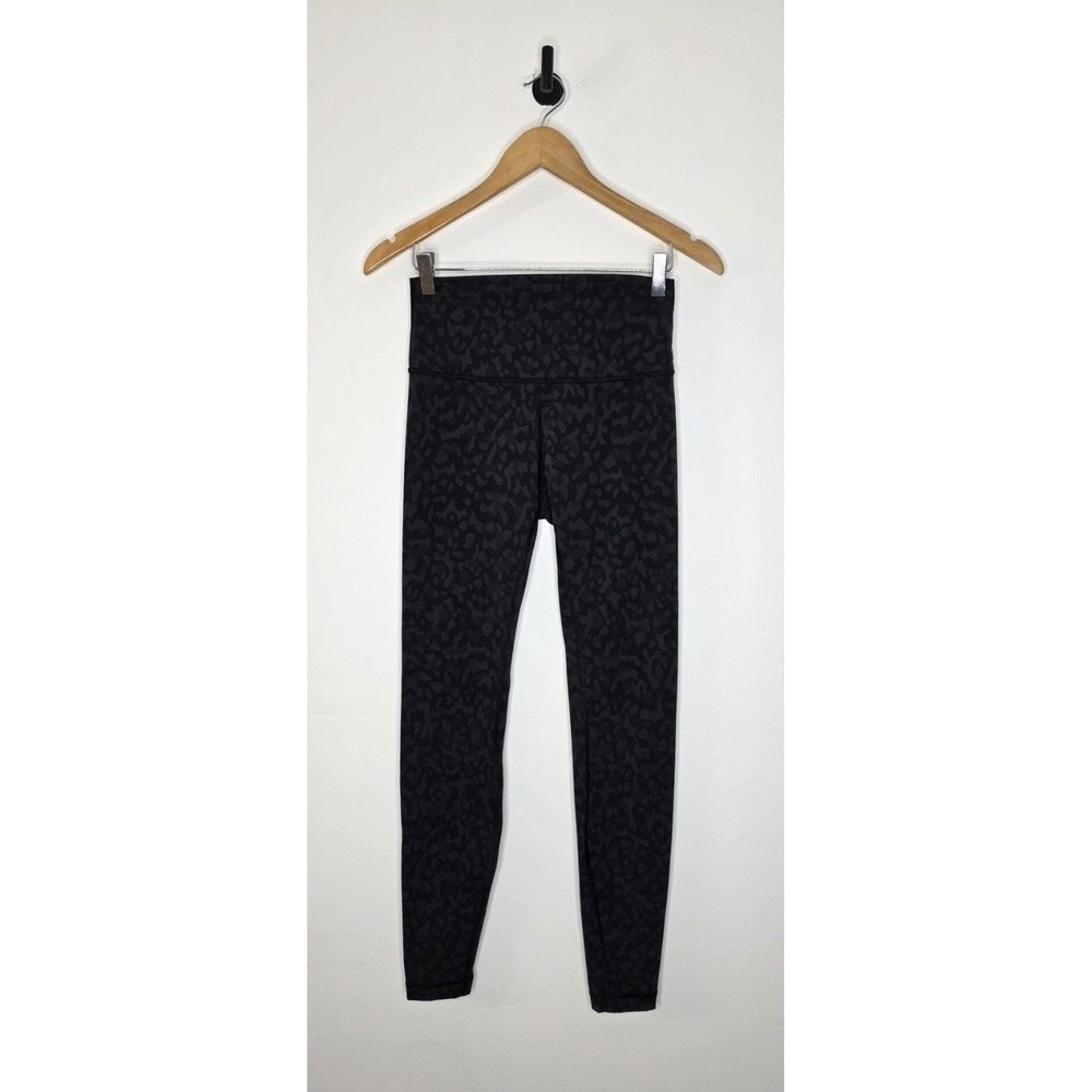 Lululemon Wunder Under High-Rise Luxtreme Tight Size 6 Formation Camo Deep Coal